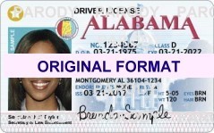 Alabama fake id card, scannable alabama fake id cards