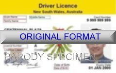 New South Wales Fake ID